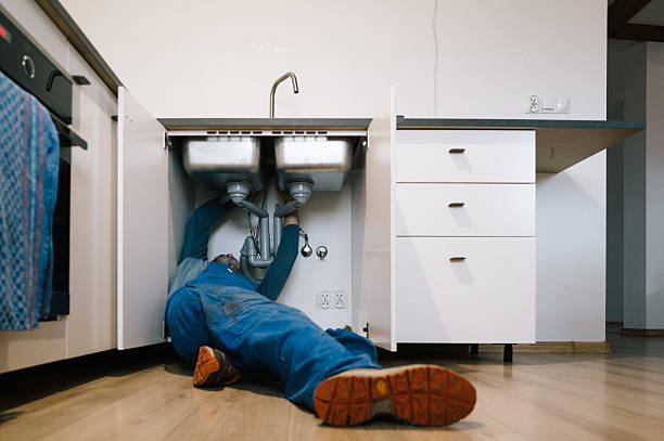 Professional Drain Cleaning technician working in Sterling Forest, NY